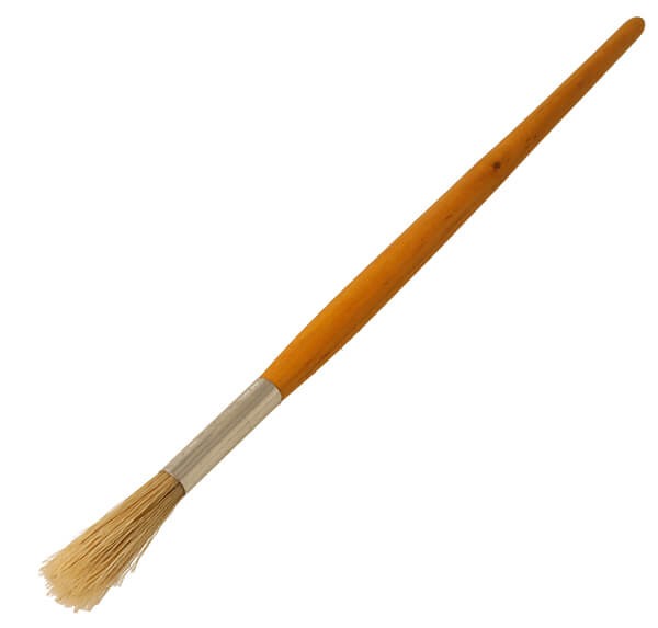Pędzel okrągły do malowania 8x235mm Żółty