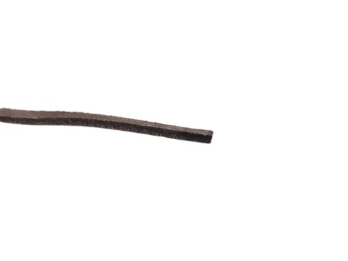 Rzemień Rzemyk 120cm C.brąz 3x2mm SKÓRA 1szt