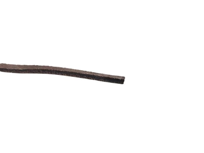 Rzemień Rzemyk 120cm C.brąz 3x2mm SKÓRA 1szt