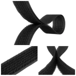 Klettband 30 mm 2-in-1, NYLON-Klettverschluss, 1 m