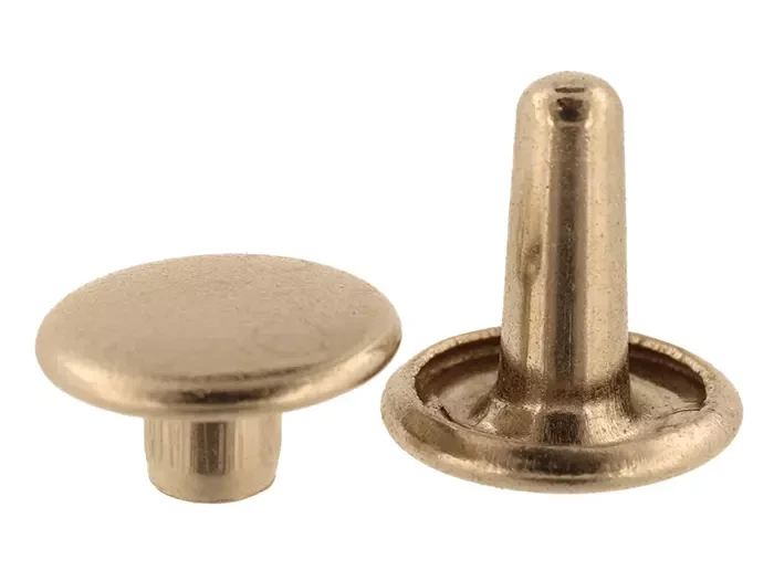 Nity Dwustronne Ćwieki 10x11mm Gruba Blacha 50szt