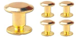 Drehniete Drehniete Schraube 5mm Gold 5St