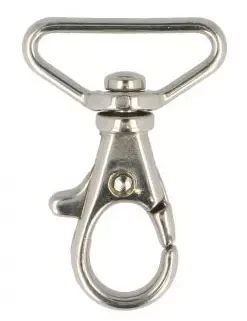 Karabinek 24x40mm karabińczyk zapięcie Rybka