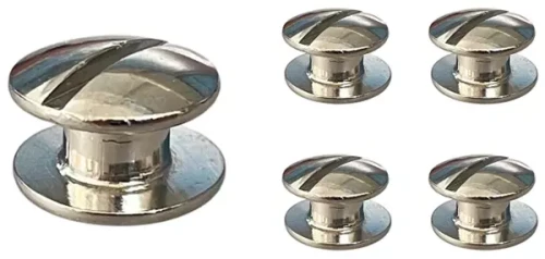 Nity skręcane Śrubka 3,5mm Srebrny 5szt Nity Introligatorskie