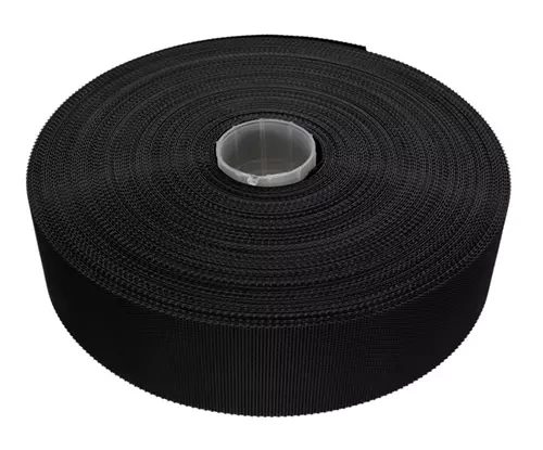 Taśma Rzep Haczyk 38mm Twarda Czarny 5mb