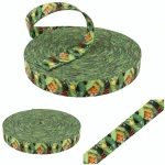 Trägerband mit Sublimationsdruck TROPICAL 25 mm