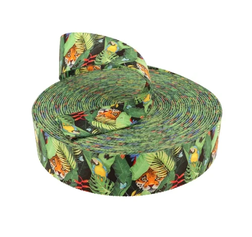 Taśma Nośna z Nadrukiem Sublimacyjnym TROPICAL 25mm