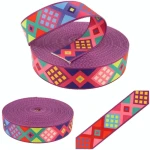Trägerband mit Sublimationsdruck PERU 30 mm