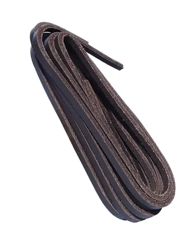 Sznurówki Skórzane Rzemyk 120cm Brązowe