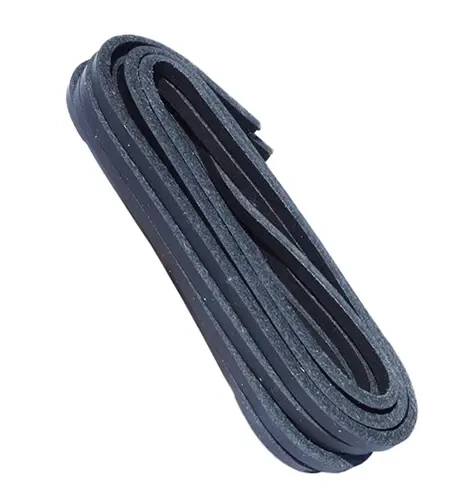 Sznurówki Skórzane Rzemyk 120cm Granatowe