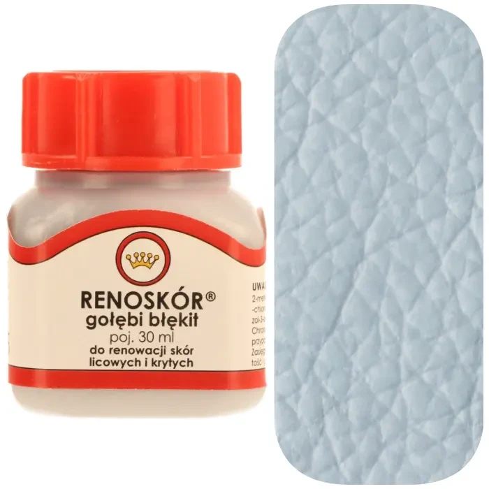 Farba do skóry licowej Renoskór WILBRA 30 ml elastyczna, półmat, odporna na wodę i zginanie