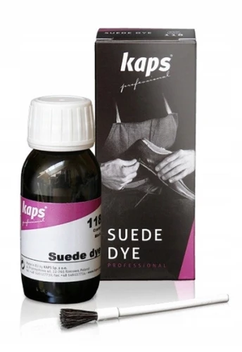 Farba do Zamszu Nubuku Weluru Kaps Suede Dye 12 kolorów