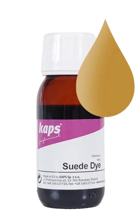 Farba do Zamszu Nubuku Weluru Kaps Suede Dye 12 kolorów