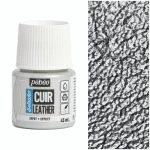 Acrylfarbe 45 ml Leder EkoSkóra Pebeo SILBER Metallic Individuelle Gestaltung
