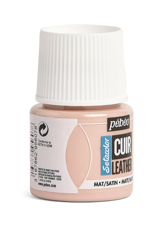 Farba Akrylowa 45ml Skóra EkoSkóra Pebeo RÓŻ SAKURA Customizacja
