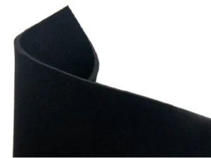 Neopren-Schaumstoff, 2,5 mm, schwarz, 50 x 120 cm