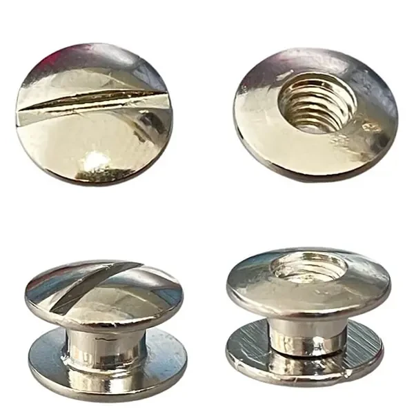 Nity skręcane Śrubka 3,5mm Srebrny 5szt Nity Introligatorskie