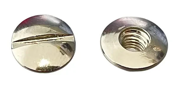 Nity skręcane Śrubka 3,5mm Srebrny 5szt Nity Introligatorskie