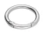 Szekla 25mm / 4mm Kółko Otwierane 5szt SREBRNE O-Ring karabińczyk
