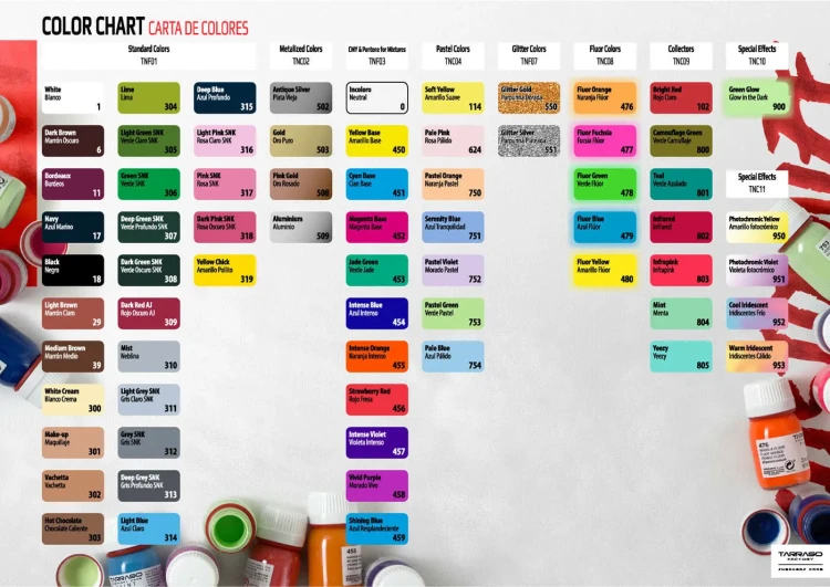 Farby AKRYLOWE do ozdabiania Butów TARRAGO Sneakers Paint 25ml Customizacja