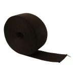 Tragband 40 mm SCHWARZ, Polypropylen, 5 m, 800 kg, Dicke 1,5 mm