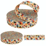25-mm-Band für Lanyards mit GEOfun-Motiv – Sublimationsdruck auf dem Band