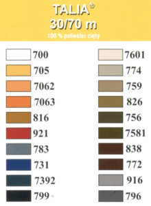 Ariadna Talia-Garn 30, 70 m, Polyester 