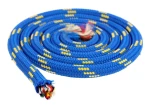 Seil 8 mm, Seil mit Kern, 500 kg, Polypropylen, blau-gelb, 10 Meter