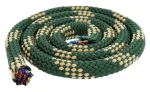 Seil 14 mm, Seil mit Kern, 1800 kg, Polypropylen, grün-beige, 5 Meter