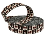 25-mm-Band mit BULDOG-Motiv – Sublimationsdruck auf Trägerband