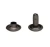 Nity Dwustronne 8x9mm Kaletnicze Ciemny Nikiel  Zestaw 100 szt
