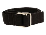 Baumwollgürtel 40 mm SCHWARZ