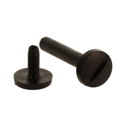 Śruba Nit 45mm plastikowe Czarne 20szt Nity skręcane
