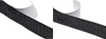 Klettband SCHWARZ, selbstklebender Klettverschluss, 16 mm, Rolle à 25 m