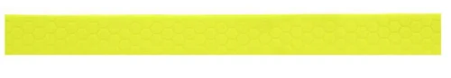 Taśma na Smycze Obroże Kantary 16mm PCV wodoodporna Hexa Neon Żółty
