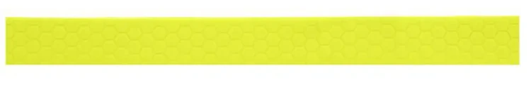 Taśma na Smycze Obroże Kantary 20mm PCV wodoodporna Hexa Neon Żółty