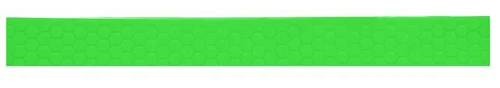 Taśma na Smycze Obroże Kantary 20mm PCV wodoodporna Hexa Neon Zielony
