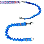 Stoßdämpfer für Hundeleinen – BLAUE traditionelle Sportleine