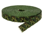  Trägerband 15 mm, Camouflage-Muster WZ93, grün, Sublimationsdruck, 4 m