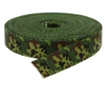 Trageband 20 mm, Camouflage-Muster WZ93, grün, Sublimationsdruck