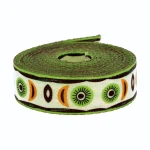 Trägerband mit Sublimationsdruck „Tribal Sun“, 48 m