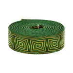 Trägerband mit Sublimationsdruck „Green Maze“, 48 m