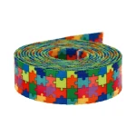 Trägerband mit Sublimationsdruck „PUZZLE“, 48 m