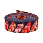 Trägerband mit Sublimationsdruck „LEAVES“, 48 m