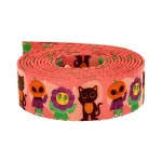 Trägerband mit Sublimationsdruck „Spooky Friends“, 48 m