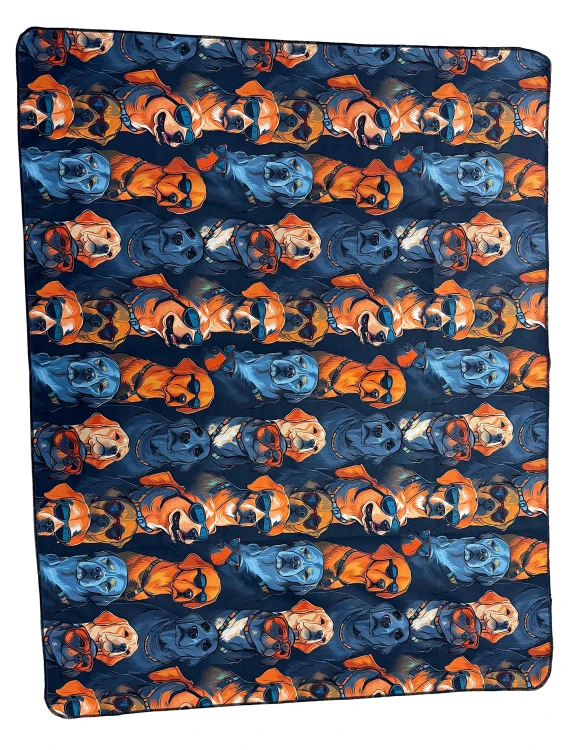 Ręcznik szybkoschnący 80 x 100 cm z MikroFibry PSY Zepnij Made in Poland