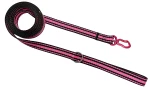 Klassische Hundeleine für Spaziergänge, 400 kg, schwarz-rosa