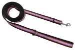 Klassische Hundeleine für Spaziergänge – robust, bequem, schwarz, rot, blau
