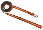 Klassische Hundeleine für Spaziergänge, 400 kg, Graphit, Rot, Orange