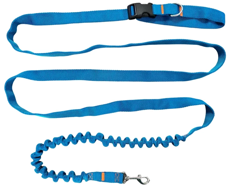 Smycz dla Psa z Amortyzatorem 380cm TURKUS Regulowana HandsFree Made in Poland